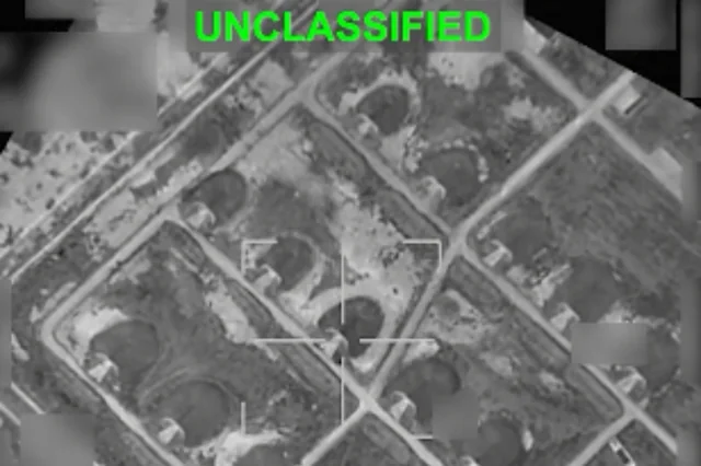 ABŞ Hərbi Hava Qüvvələri İranda hədəflərə zərbələr endiriblər - VİDEO