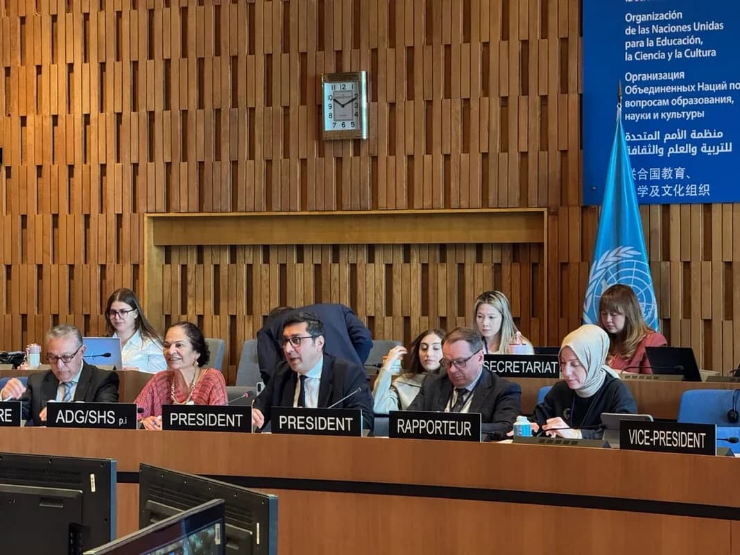 Fərid Qayıbovun sədrliyi ilə COP10 Bürosunun birinci rəsmi iclası keçirilib