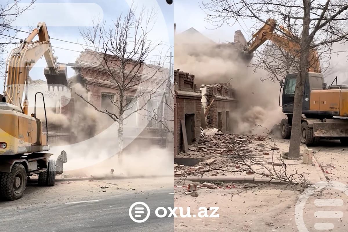 Gəncədə yaşayış binasının yerində universitet tikiləcək? - İDDİA