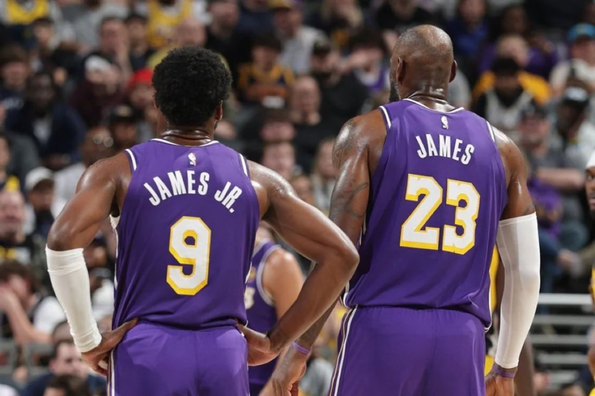 Lebron Ceyms NBA tarixində oğluna ötürmə edən ilk oyunçu oldu - FOTO - VİDEO