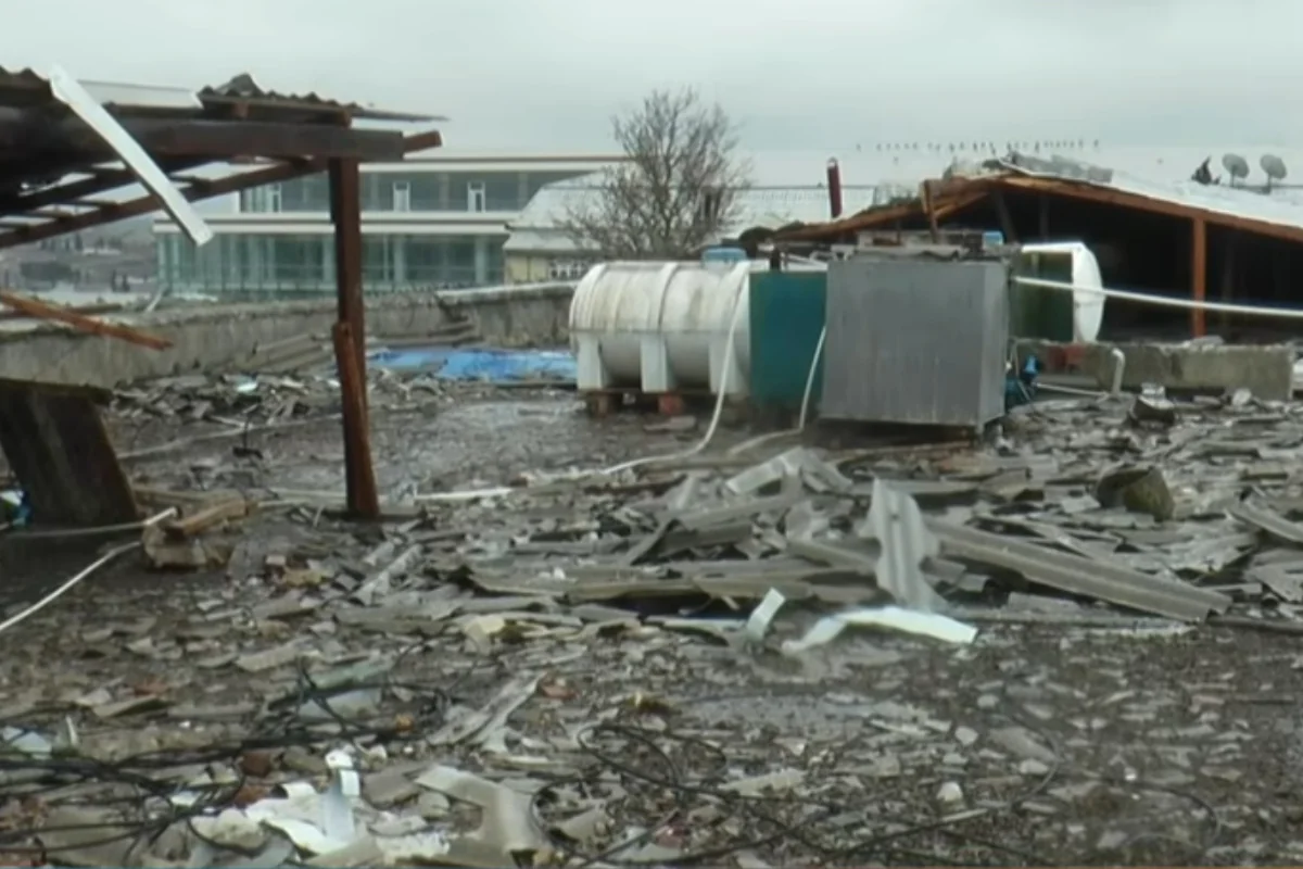 Gəncə sakinlərinin bir aydır bitməyən dərdi: "Körpə uşaqlar rütubətdən xəstələnəcəklər" - VİDEO