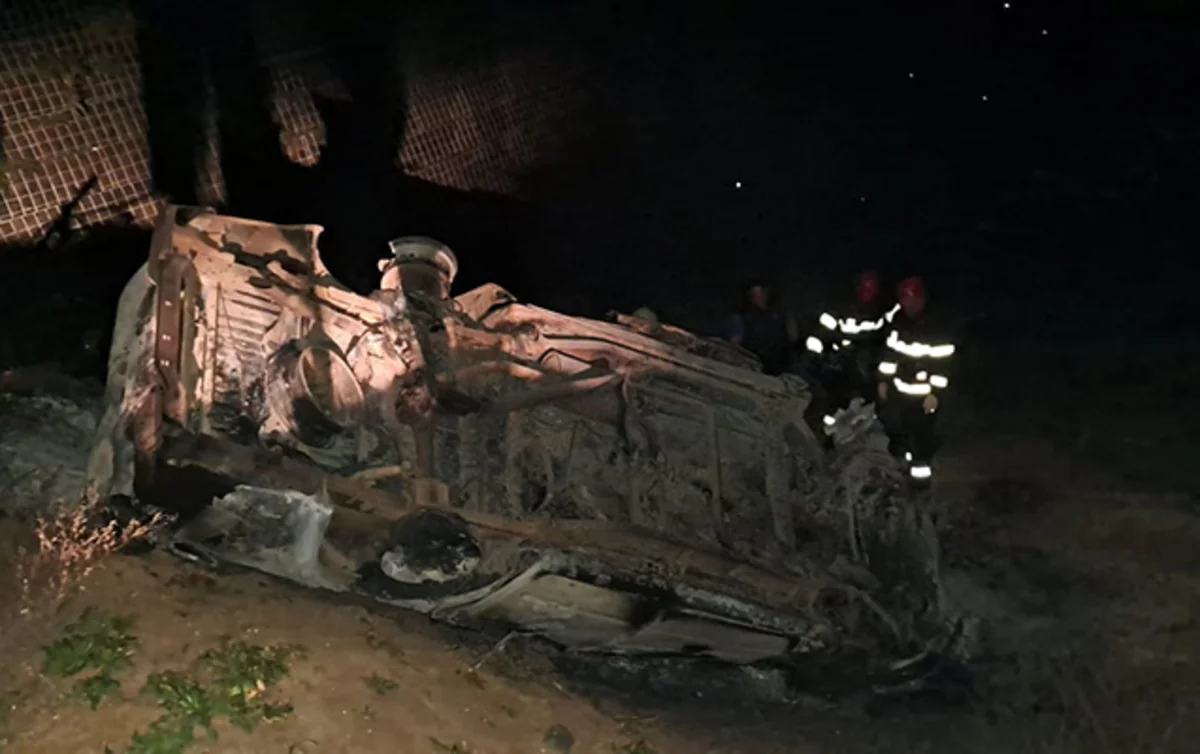 97 yaşlı sərnişinin olduğu avtomobil qəzaya düşdü: Yaralılar var