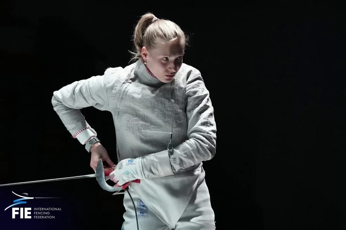 Azərbaycan sablyaçısı Palina Kaspiaroviç Daşkənddə bürünc medal qazandı