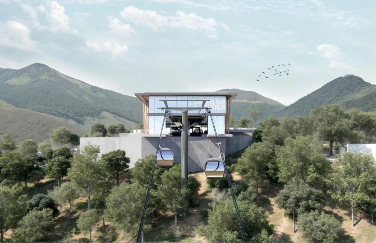 Laçında 300 metr yüksəklikdə "gəzinti": Kanat yolu istifadəyə verilir - FOTO - VİDEO