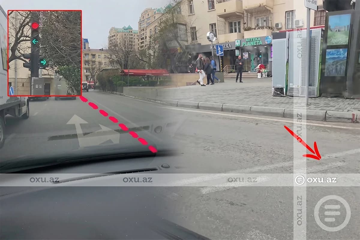 Sürücülərin narazılığına səbəb olan kəsişmə ilə bağlı ÇIXIŞ YOLU - VİDEO