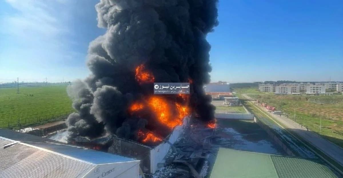 Böyük Britaniyanın Ərbildə yerləşən şirkətinə hücum edildi - VİDEO