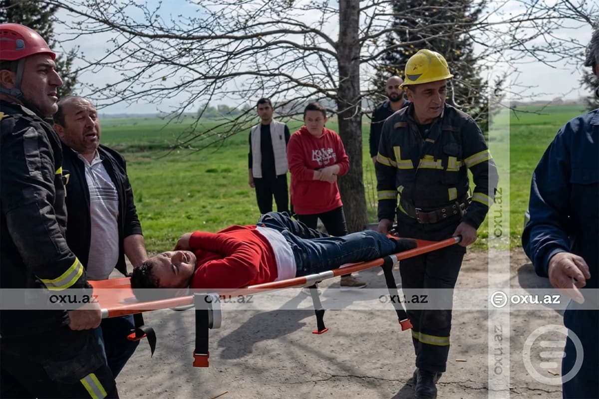 Beyləqanda AĞIR QƏZA: "Hyundai" idarəetmədən çıxaraq AĞACA ÇIRPILDI - VİDEO