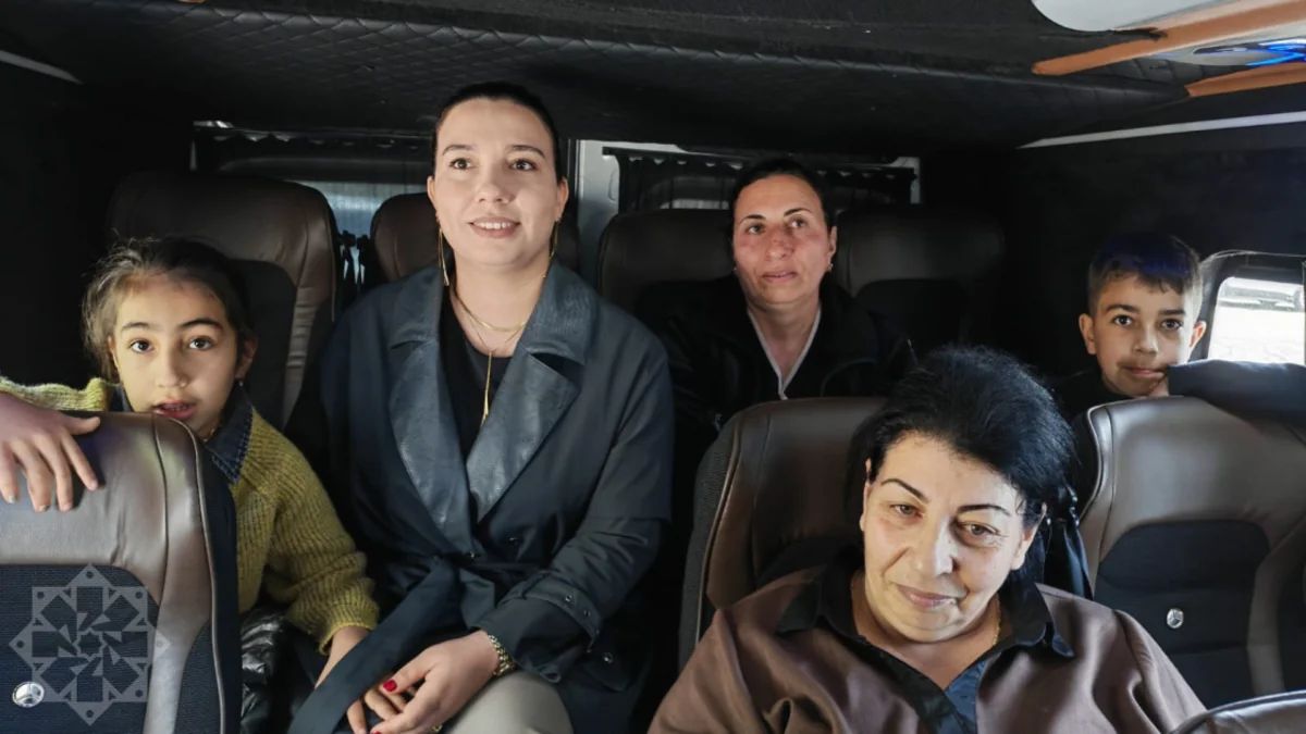 Növbəti köç karvanı Kəlbəcərə yola salınıb - FOTO