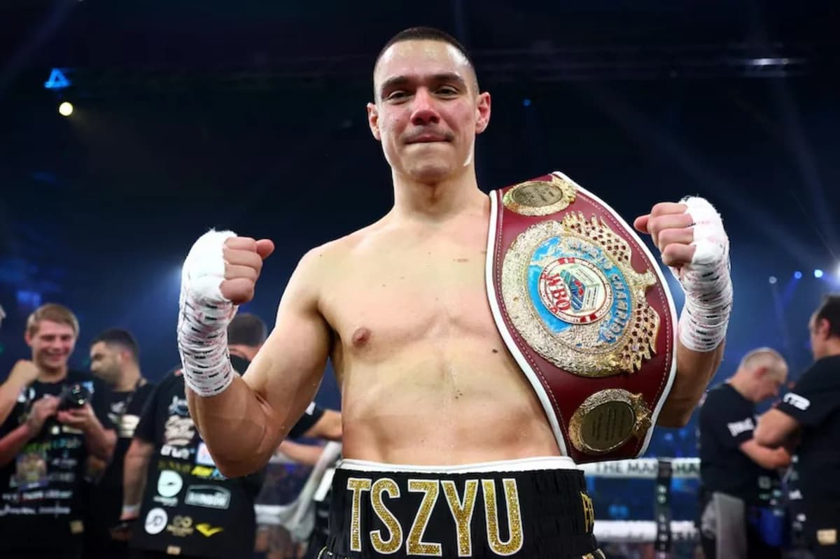 Tim Tszyu "WBO International" kəmərinin sahibi oldu