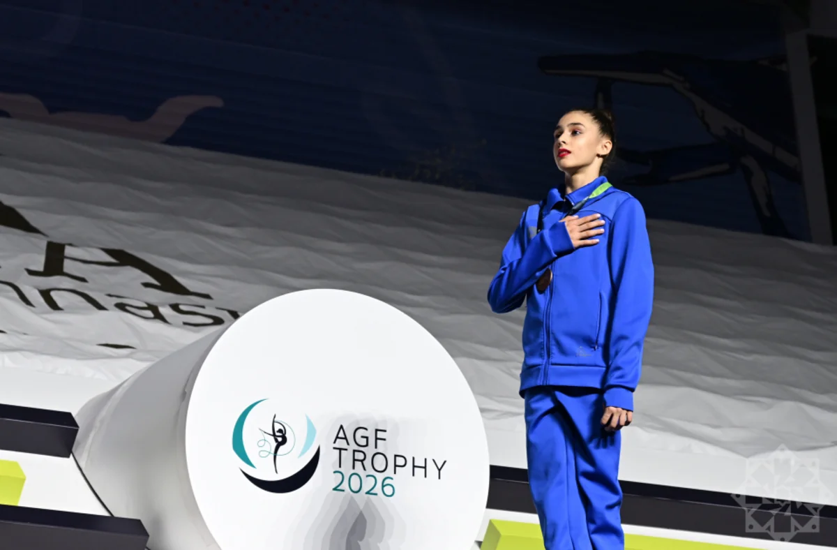 Azərbaycan gimnastı qızıl medal qazanıb - FOTO