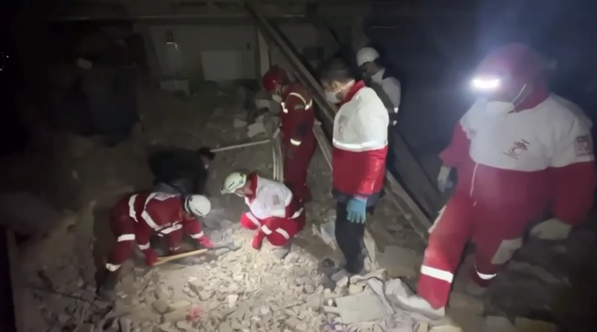 İrana endirilən raket zərbələri nəticəsində azı 13 nəfər həlak olub - VİDEO