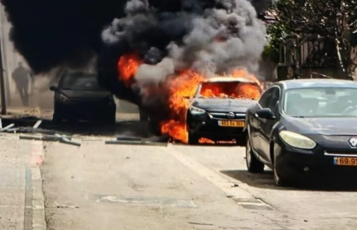 İsrailin şəhərləri bombalandı - VİDEO