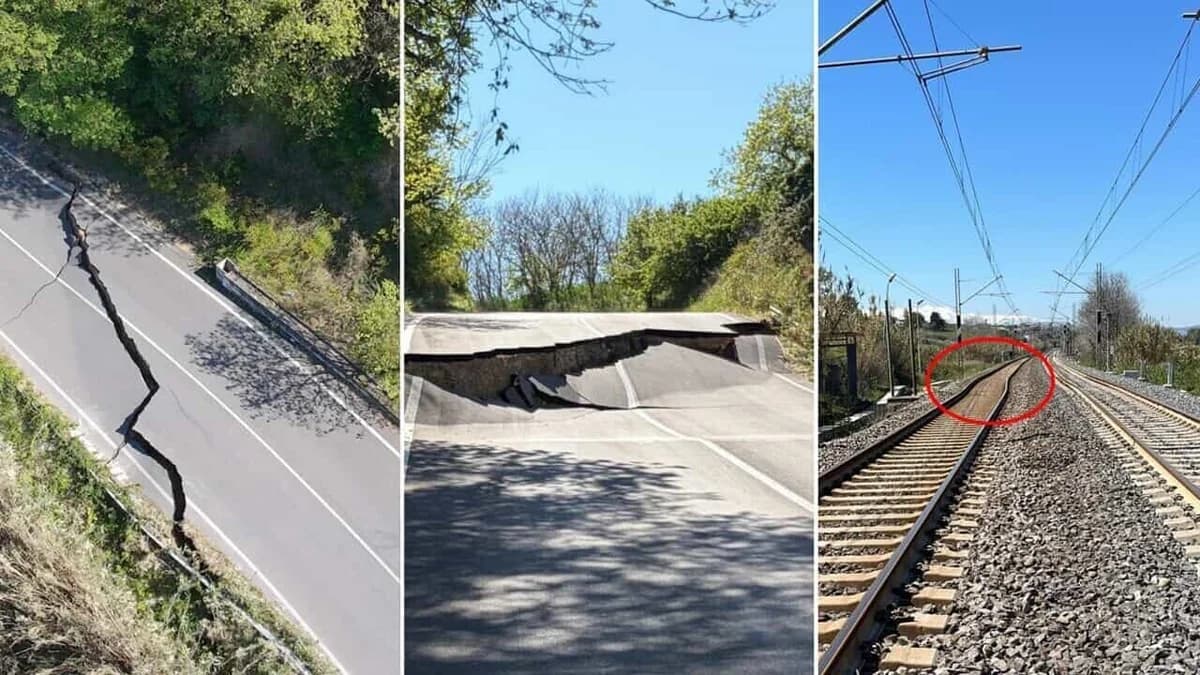 İtaliyada Avropanın ən böyük torpaq sürüşməsi baş verib - VİDEO