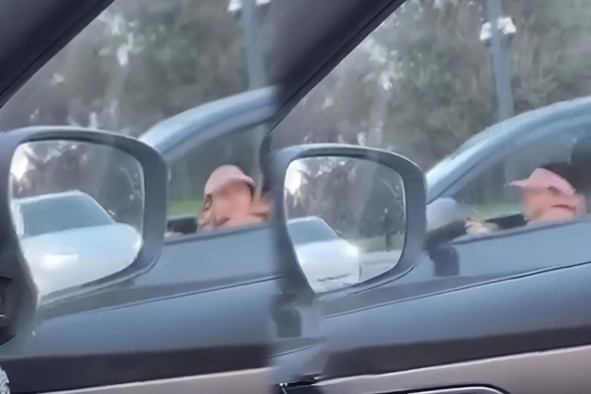 Azyaşlının maşın sürməyi təhlükə yaratdı - VİDEO