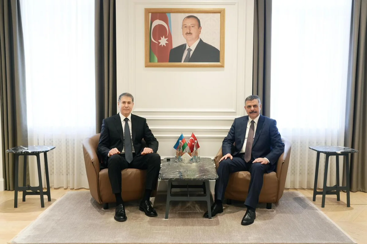 Vilayət Eyvazov türkiyəli həmkarı ilə görüşüb - FOTO