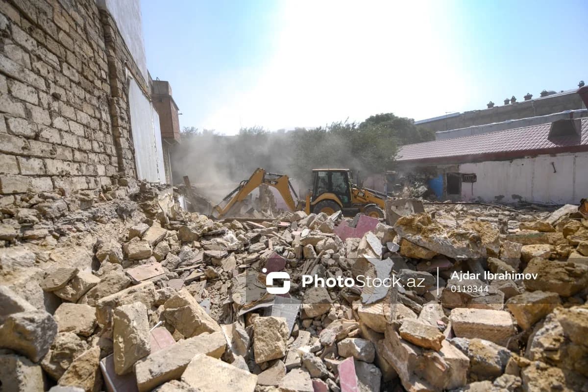 Bakıda söküləcək binalarla bağlı VACİB AÇIQLAMA