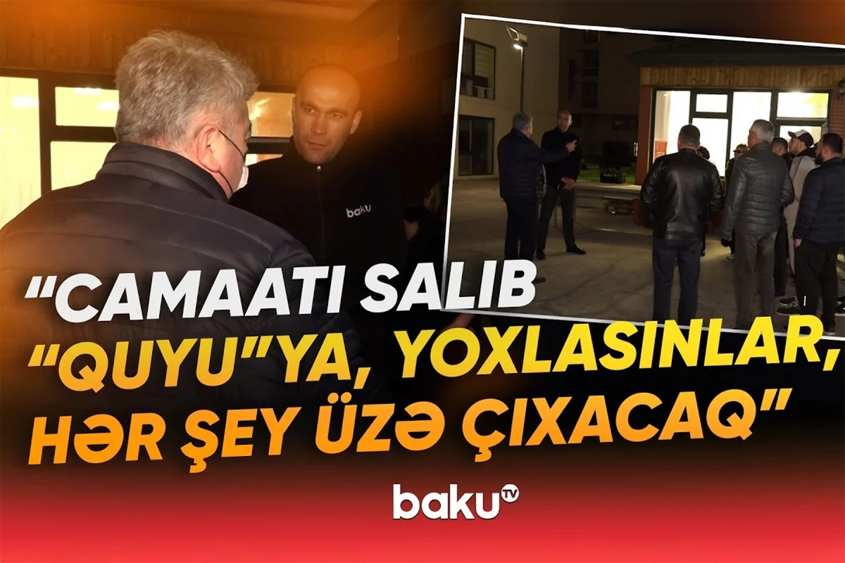MTK və sakinlər arasında qarşıdurma: "Binada nə qaz, nə su, nə də işıq var"