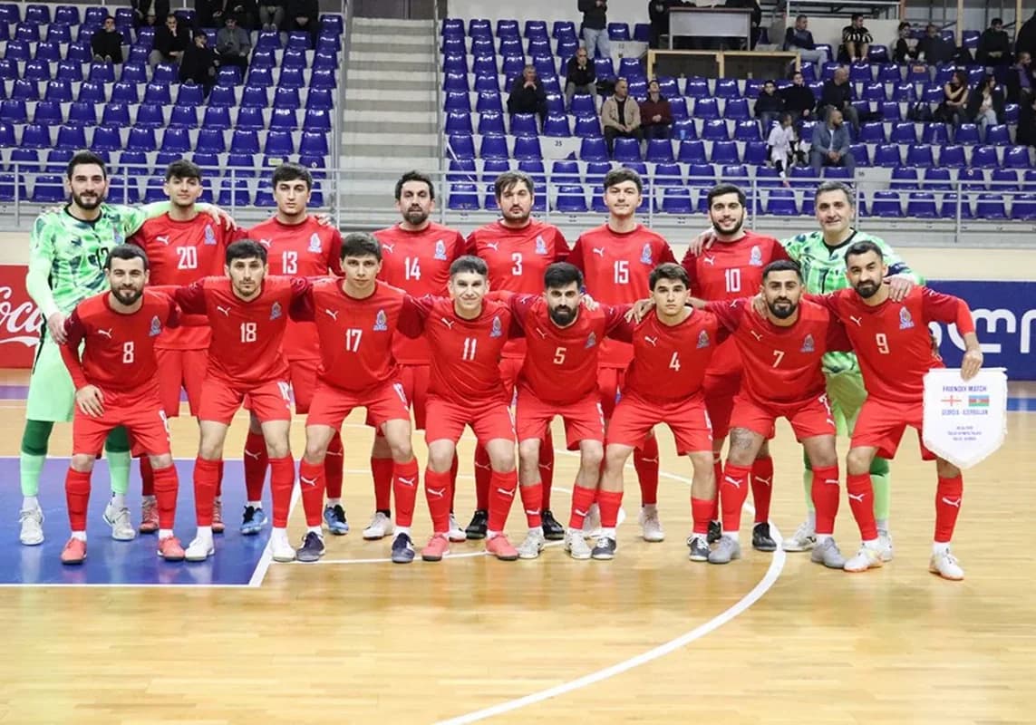 Futzal millimiz Gürcüstanda ardıcıl ikinci dəfə məğlub oldu