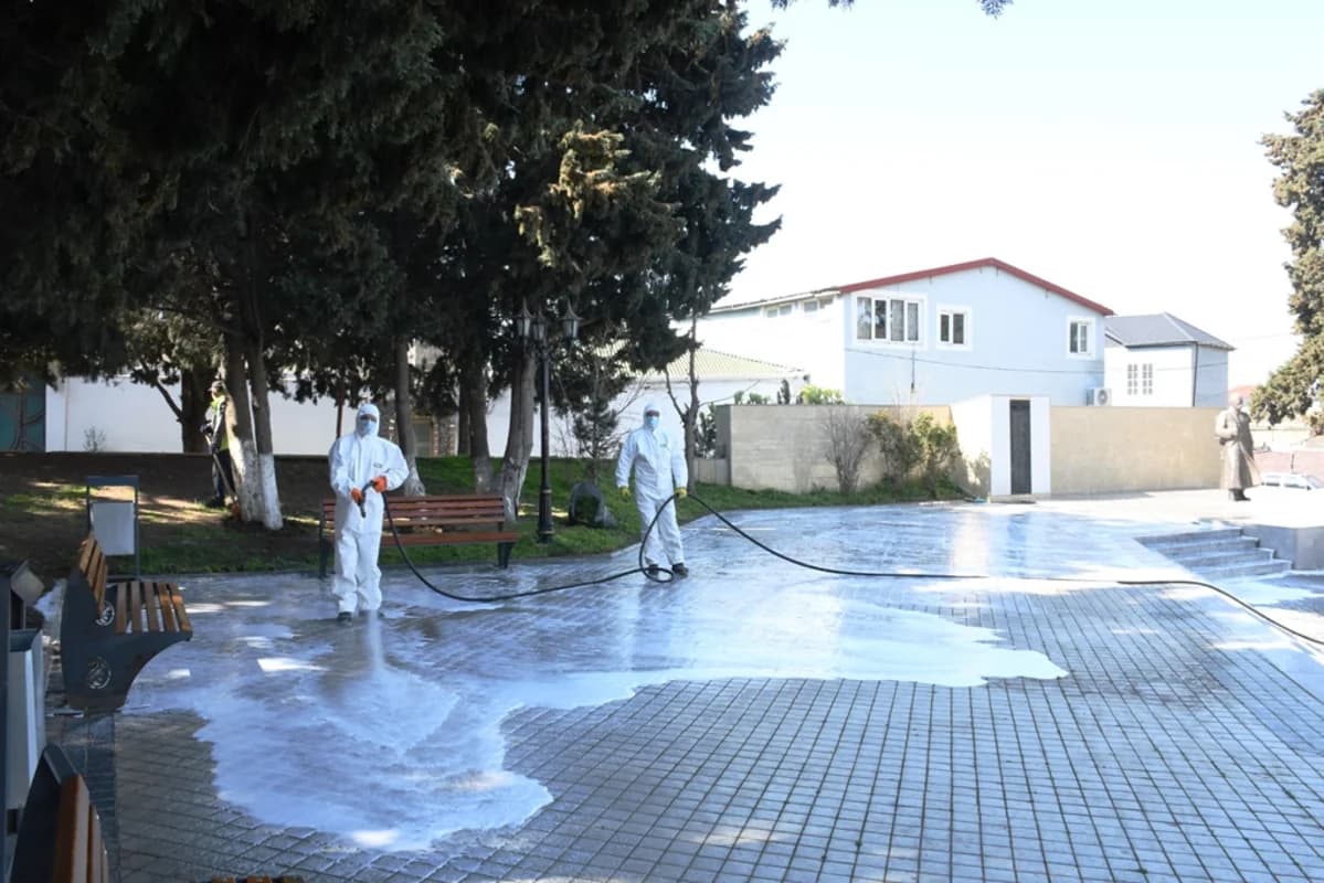 Bu gün paytaxtda 550 küçə yuyulub