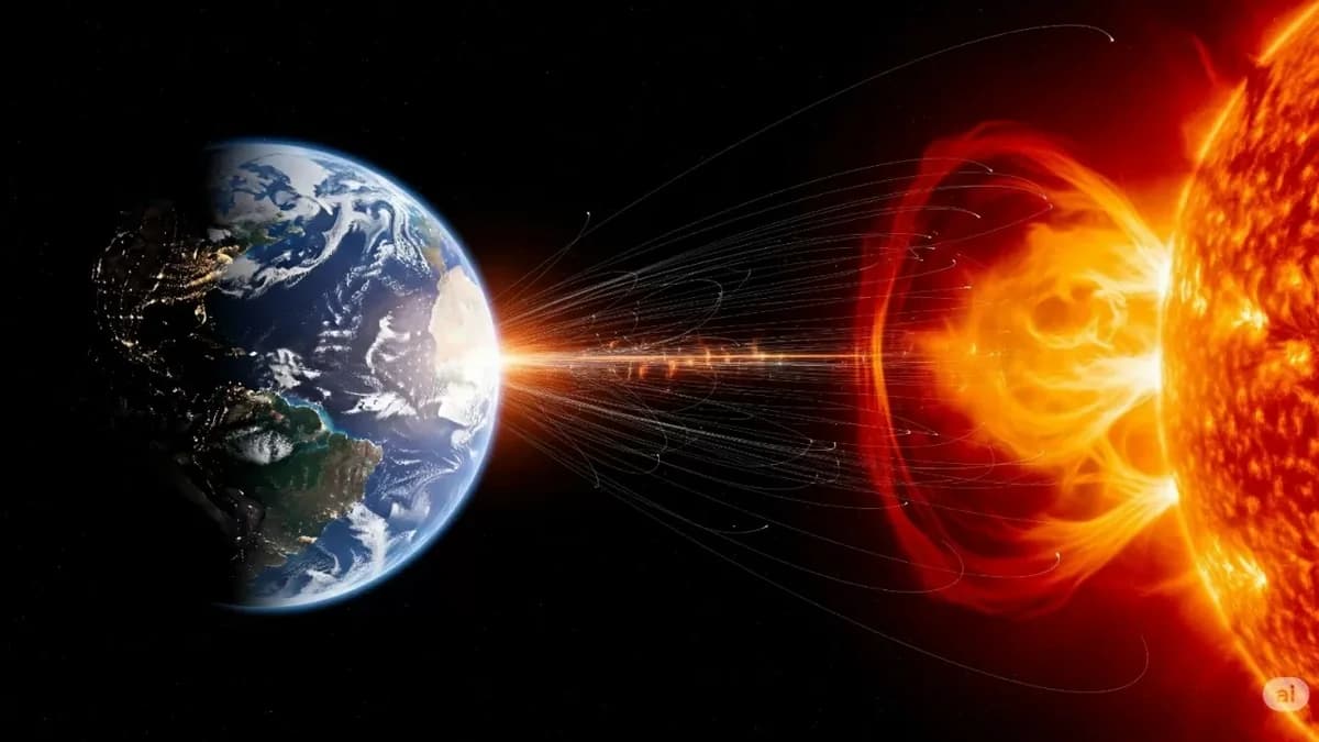 Sürətli Günəş küləyi Yerə yaxınlaşır: Maqnit fırtınası gözlənilir