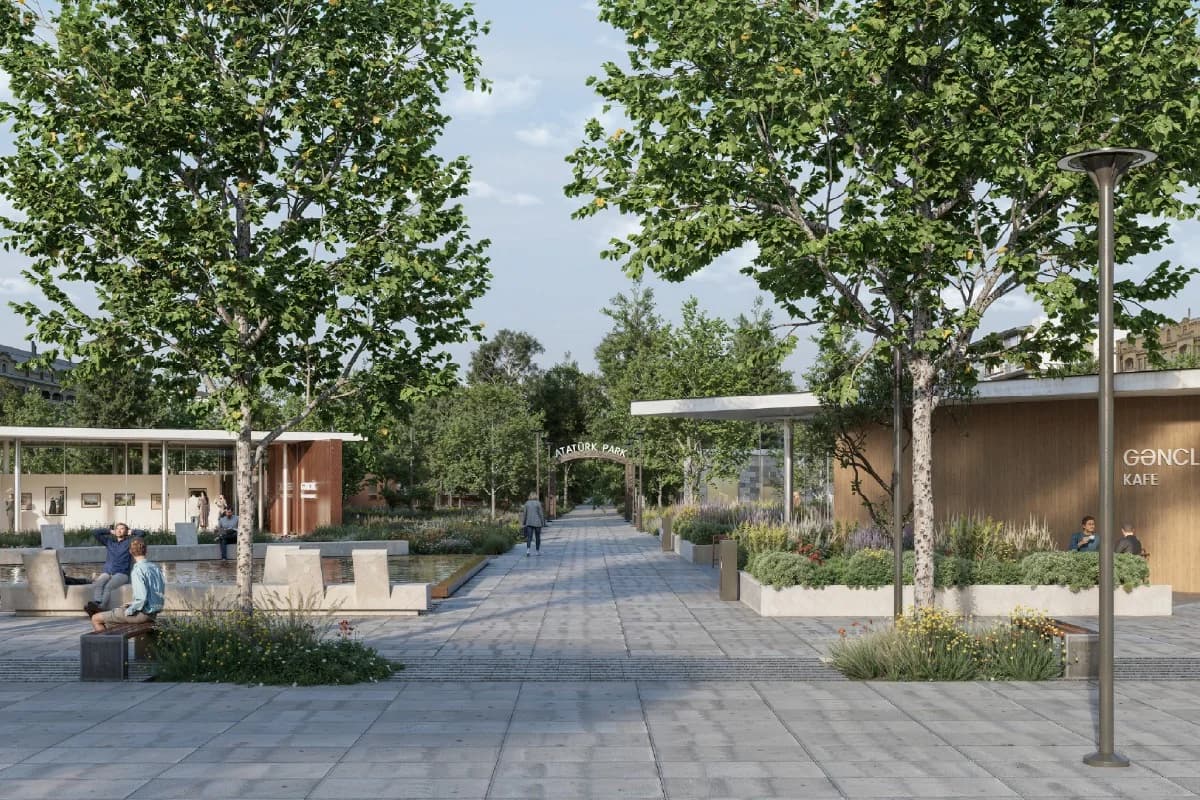 Bakının mərkəzində iki park BİRLƏŞDİRİLİR - FOTO