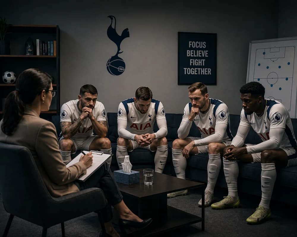 Aşağı pillələrə yuvarlanan "Tottenhem" psixoloqa müraciət etdi