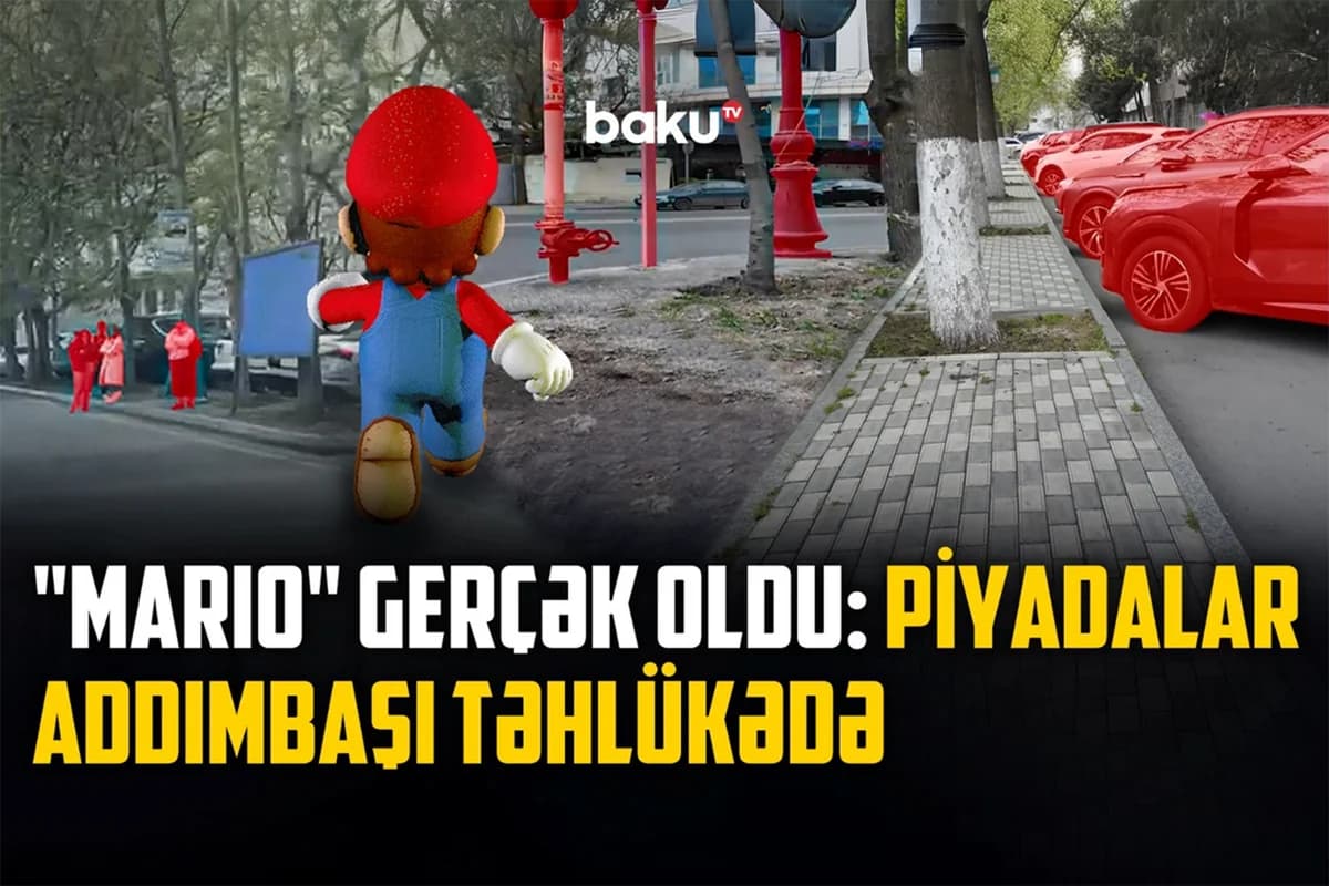 Bəzən yollar niyə təhlükəli "oyun meydanı"na çevrilir? - VİDEO