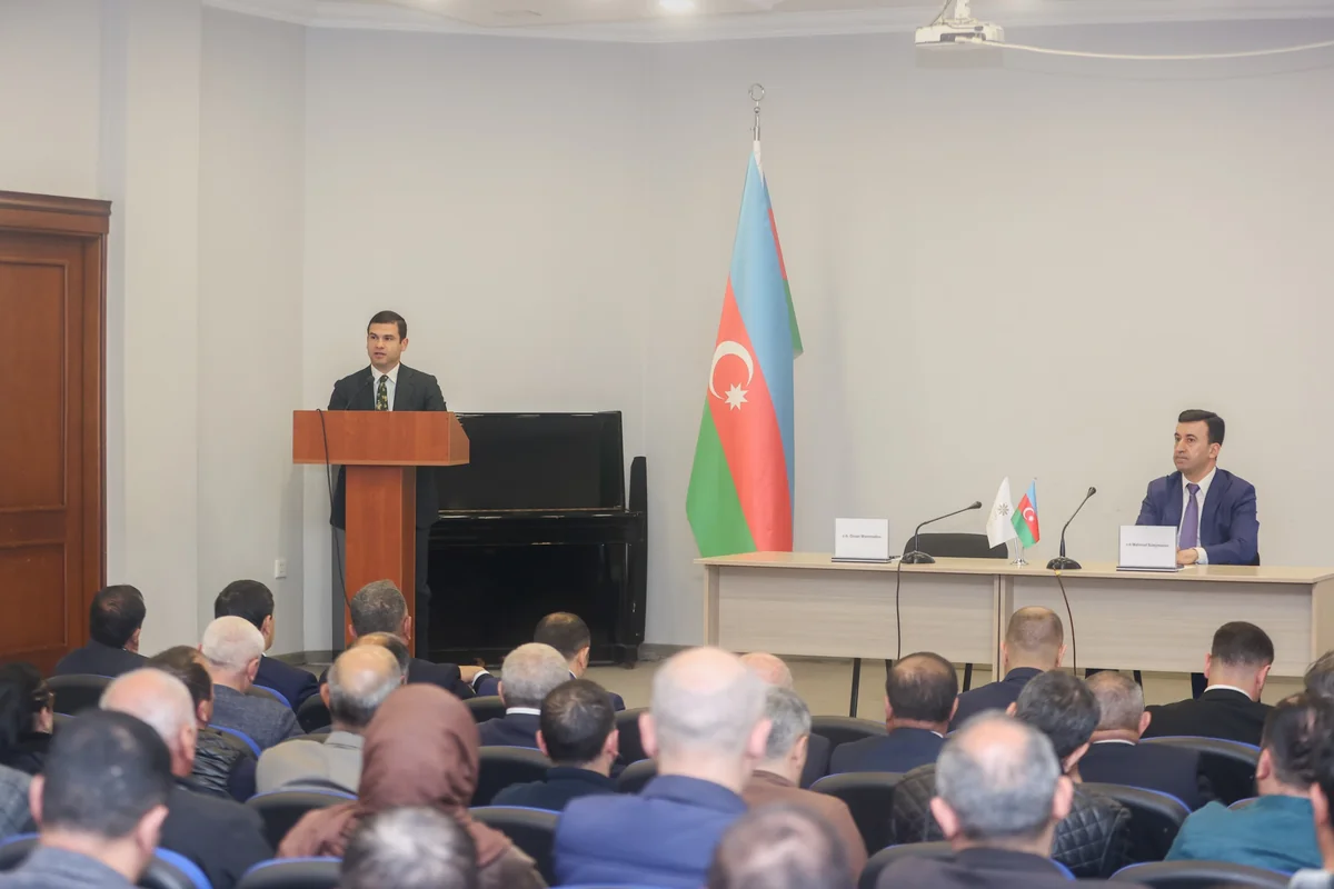 İsmayıllıda sahibkarlığın inkişafına dair görüş təşkil olunub - FOTO