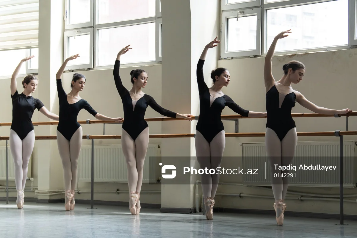 Balet sənəti: Zəriflik və yüksək nizam-intizamın vəhdəti - FOTOREPORTAJ