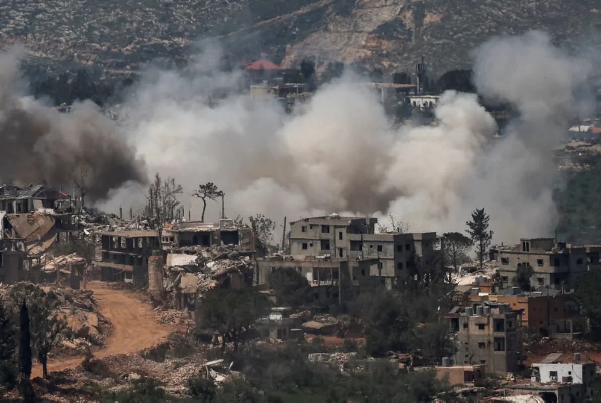 İsrail ordusu "Hizbullah" obyektlərinə zərbələr endirir