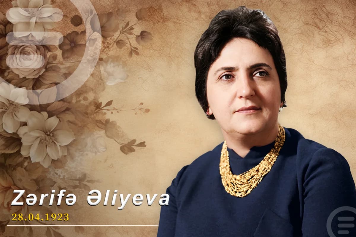 Akademik Zərifə Əliyevanın doğum günüdür