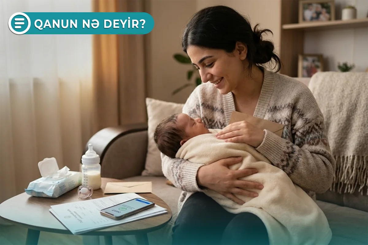 Uşaq doğularkən bəzi hallarda ailəsinə 600 manat verilmir - Qanun nə deyir? - VİDEO