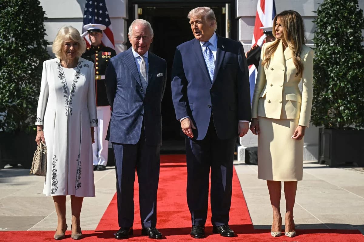 Britaniya kralı dördgünlük səfərlə ABŞ-yə gedib