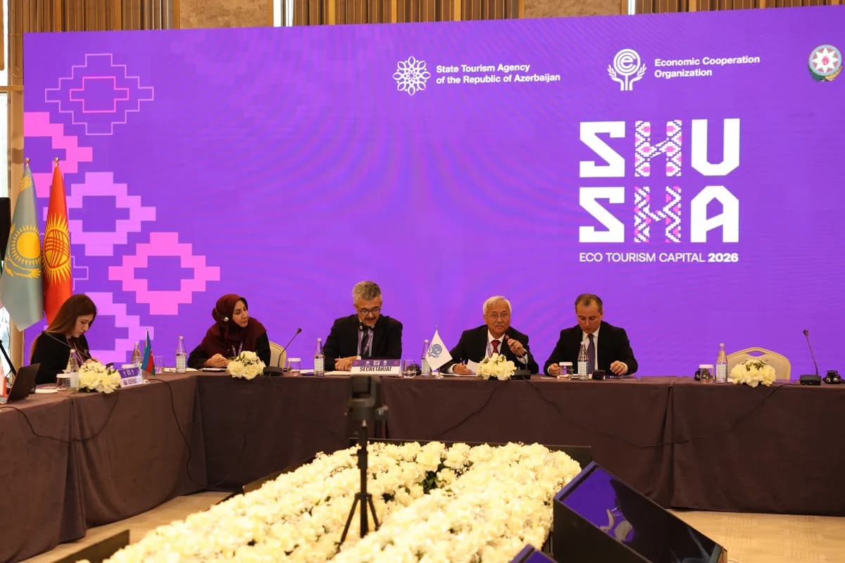 Şuşada İƏT-in turizm üzrə yüksəksəviyyəli ekspertlər qrupunun iclası keçirilir - FOTO