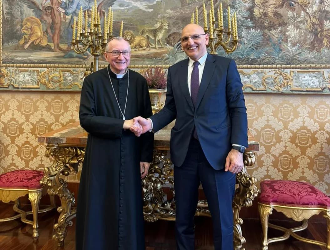 Elçin Əmirbəyov Vatikanda Cənubi Qafqazda sülh məsələsini müzakirə edib - FOTO