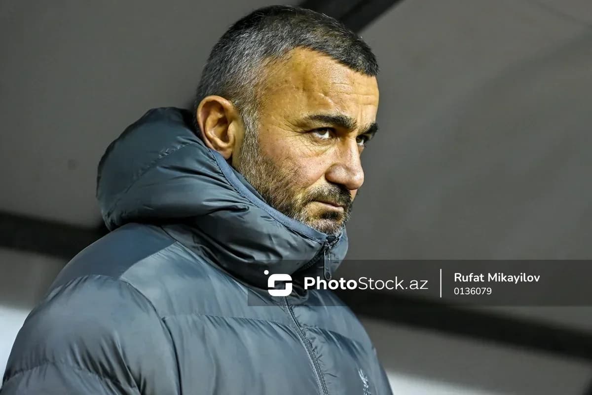 "Qarabağ"ın baş məşqçisi məğlubiyyəti şərh etdi: "Rəqib çox istəkli idi"