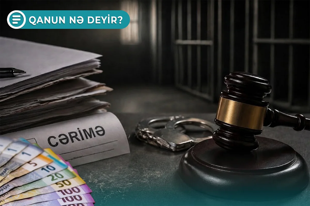 Cəriməni ödəmədiyinizə görə həbs oluna bilərsiniz - Qanun nə deyir? - VİDEO