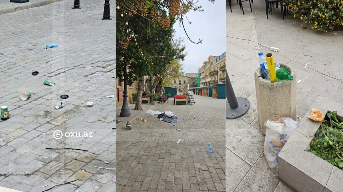 Bayramdan sonrakı səhər: Xalça festivalı necə "zibil festivalı"na çevrildi? - FOTO
